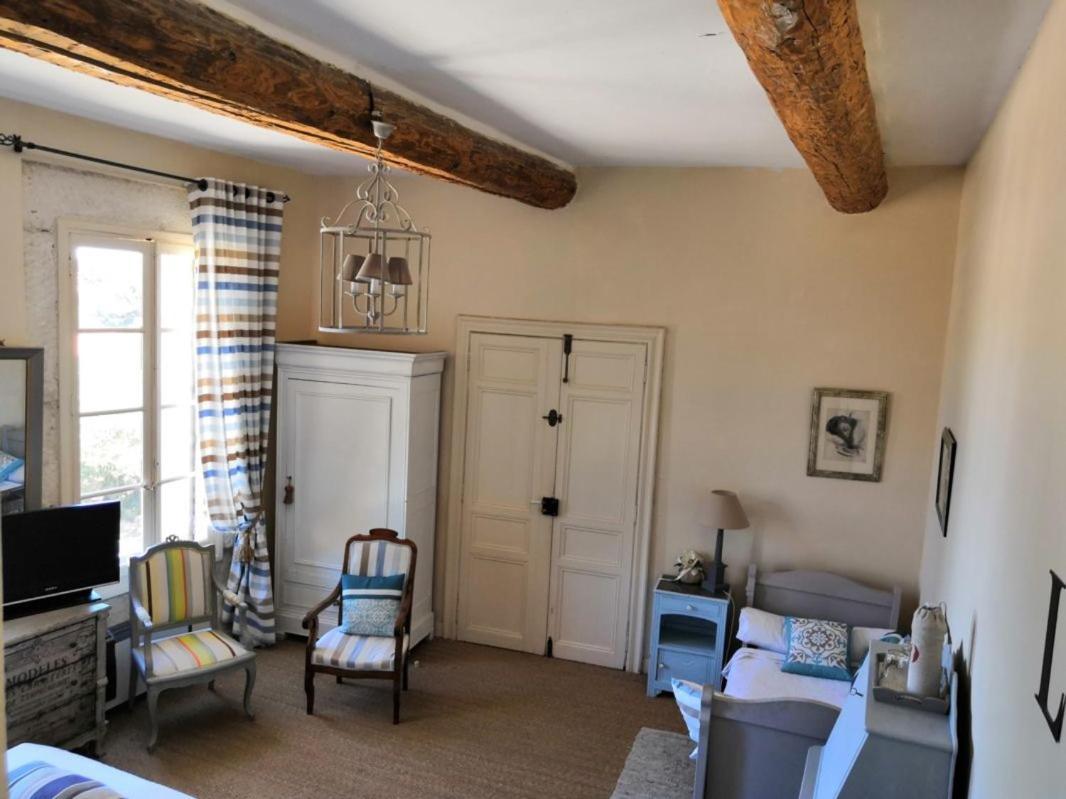 Chambre D'Hotes Au Domaine Du Soleil Couchant Saint-André-de-Roquelongue Δωμάτιο φωτογραφία