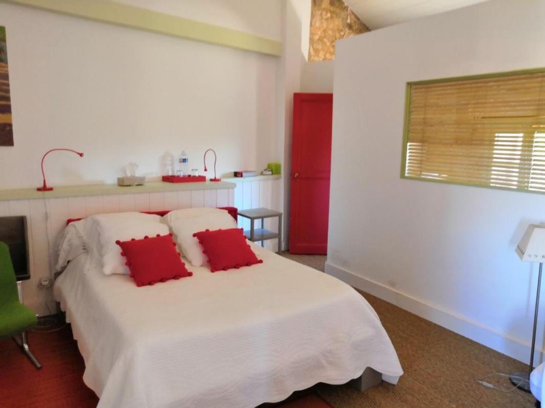 Chambre D'Hotes Au Domaine Du Soleil Couchant Saint-André-de-Roquelongue Δωμάτιο φωτογραφία